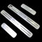KLHYWEN 4 Pezzi Acciaio Inossidabile Battitacco per Auto Sticker per Fi-AT 500L, Esterno Battitacco Protezione Plates Anti-Graffio Scuff Adesivi Accessori,Silver