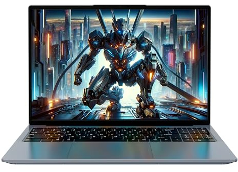 AocBook 16 FHD 3K Display Laptop | Alder Lake N150 | 16GB RAM | 512GB NVMe SSD | Backlit Keyboard | RJ45 | Ultra-Slim Notebook (16GB | 512GB SSD)