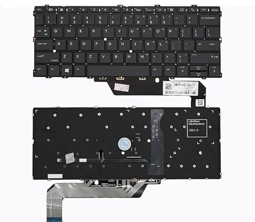LZZSEOZ Laptop-Tastatur mit Hintergrundbeleuchtung für HP EliteBook x360 1030 G2 G3 G4 HSN-104C-Q10C-Q20(1030 G4)