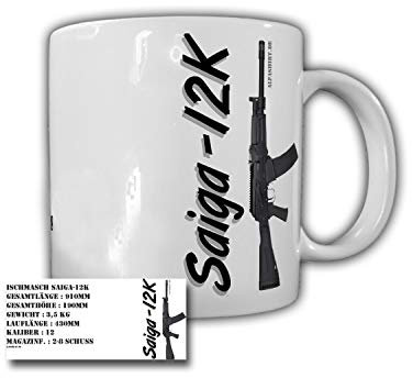 Saiga 12K Tasse MG Schusswaffe Kaffeebecher Hobby - Tasse #26638