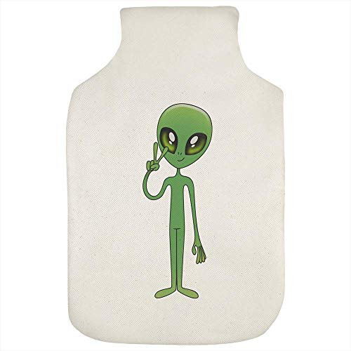 'Peace Alien' Hot Water Bottle Cover (HW00018889)