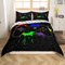 Jungen Bettwäsche Gaming, für Kinder Teens Videospiele Spieler Schlafzimmer Dekor,Bunter Tie Dye Drucken Bettbezug Set,Galaxie Sternenhimmel Design Bettbezug,Geburtstag/Festival Geschenk,135x200