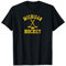 Weinlese Michigan Eishockey T-Shirt