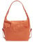 Vera Bradley Damen Rucksack, umwandelbar Handtasche, Orange Bell Pepper-Recycelte Baumwolle