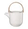 ASA Selection Coppa Teekanne mit Holzgriff Weiss L 17,5 cm B 12,60 cm H 14,5 cm
