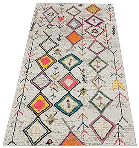 CaveCavern mehrfarbig bedruckter Polyesterteppich 100 x 150 cm