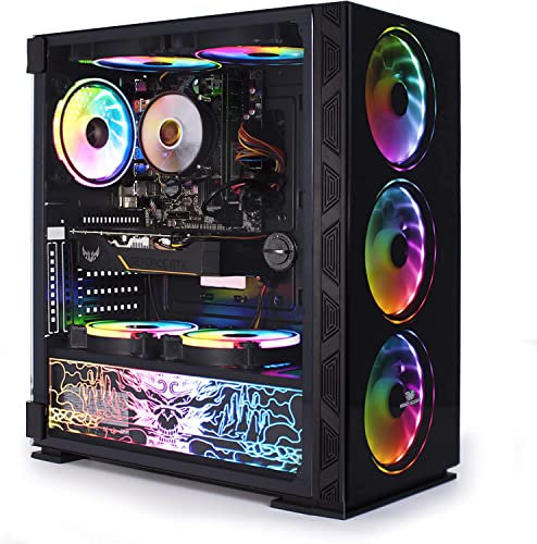 Veno Scorp Budget Gaming PC Intel Core i5-8GB RAM - 500GB HDD – GT 710 2GB NeonZilla 8 ARGB Gaming Case - WINDOWS 10