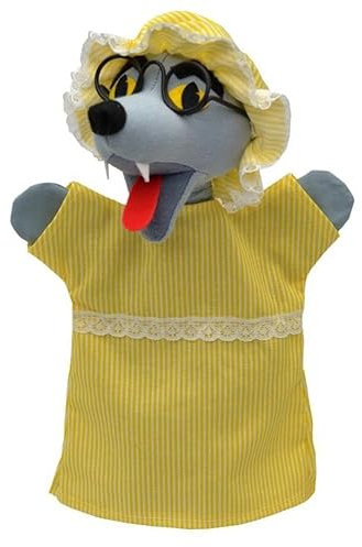 Mú - Handpuppe Wolf 2 in 1 – Stoff – 22397D