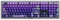 Glacier Genshin Impact (Keycaps Only) Full Set for Mechanical Keyboard, Cherry Profile PBT Dye-Sublimation, 60%/65%/75%/80%/96%/100% Compatible Layout, Free Keycaps Puller Included (Keqing)