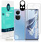 Ibywind Protector de pantalla para Oppo Reno10 5G (6.7),con 2 piezas de película de TPU flexible,1 pieza de protector de lente de cámara,1 pieza de película de fibra de carbono trasera