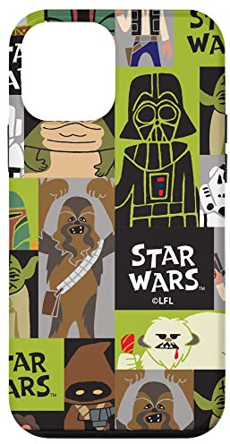 Hülle für iPhone 12 mini Star Wars Chewbacca Darth Vader Boba Fett Charakter Doodles