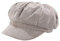 Generic Damen Ballonmütze aus weichem Stoff, Schirmmütze Vintage Style, Schiebermütze, Newsboy Cap