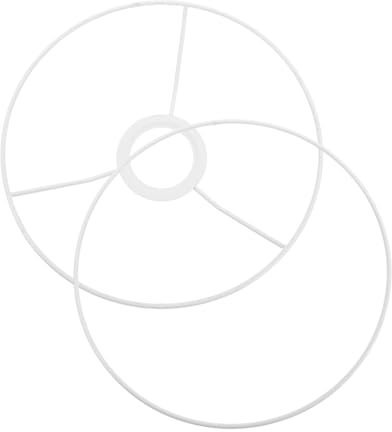 CANIGHT Stabiles Lampenschirmgestell Aus Metall Lampenschirmhalter Drahtgestell Für Tischlampe Lampenschirmstütze