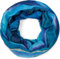 styleBREAKER Damen Loop Schal mit elegantem Aquarell-Farbverlauf, Leichter und weicher Schlauchschal, mehrfarbig 01017163, Farbe:Dunkelblau-Blau