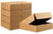 Pack Cajas Carton Envios Automontables, Paquetes Regalo, Kraft, Packaging de 35x26x8cm (Pack 10 cajas)
