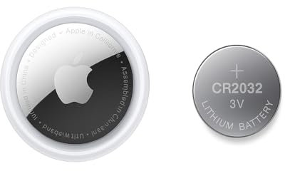Batteria CR2032 a lunga durata compatibile con Apple AirTag, Tesla Key Fob, HRM, Polar H10, Wahoo, Smart Sensors - Batteria a bottone al litio da 3 V