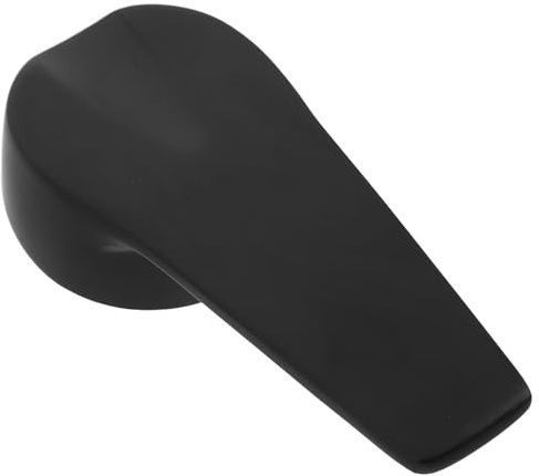 Zerodeko Maniglia e Presa Confortevole Nera in Metallo Doccia Miscelatore Leva di Ricambio Design Ergonomico per Rubinetto Lavabo e Cucina