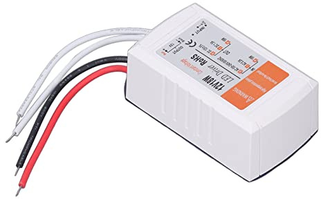 Fuente de alimentación del controlador LED de 12 V, 18 W, 12 V, 1,5 A, convertidor de CA a CC, transformador adaptador para tiras de luces LED, bombillas, lámparas, carcasa de