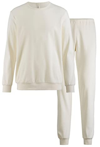 hessnatur Pyjama Herren PureNATURE aus Reiner Bio-Baumwolle | nachhaltig und fair hergestellt (Fair Wear Foundation)