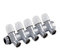 TIEMME RACCORDERIA Collettore Lineare Maxima per Sanitari 3/4 A 5 Vie Art.1860010