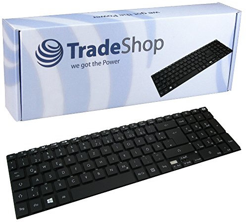 Original Tastatur Notebook Keyboard Deutsch QWERTZ Ersatz für Acer Aspire V3-731 V3-731-4470 V3-731-4849 V3-731G V3-771 V3-771-6410 V3-771-6621 V3-771G (Deutsches Tastaturlayout)