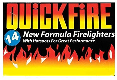 Quickfire 6X Fire Lighters Firelighters Bulk Pack Hotspots Burners BBQ COAL LIGHTERS WOOD BURNERS