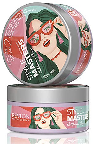 STYLE MASTERS California Days Molding Cream, 85 g, Haarcreme für kreative Beach-Looks, Stylingprodukt mit schwereloser Textur & natürlichem Finish, Haarstyling für alle Haartypen