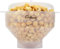 Salbree Mikrowellen-Popcorn-Popper, Silikon-Popcorn-Maschine, zusammenklappbar, mikrowellengeeignet, kein Öl erforderlich, die meisten Farben erhältlich (transparent)