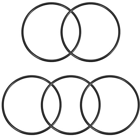 Othmro 10Pcs Rubber O-Rings, Nitrile Rubber Washers Seal O Rings, 75mm OD 72mm ID 1.5mm Width, Sealing Gasket for Taps, Plumbing