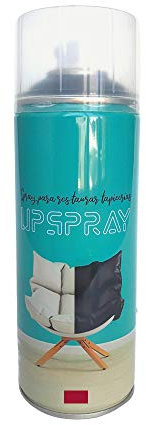 VINTEX - Spray Rojo para Tapicerías Upspray 400 ml, Secado al Aire, Pantone Black C, Pintura Textil, Agitar Correctamente, para Sofás, Sillas, vehículos, Felpudos, Renovador de Telas Desteñidas