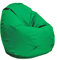 Bruni Sitzsack Classico L in Tannengrün – XL Sitzsack mit Innensack zum Lesen, Abnehmbarer Bezug, lebensmittelechte EPS-Perlen als Bean-Bag-Füllung, aus Deutschland