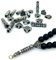 Imame und Y Perlen Set Für Gebetskette Tesbih Tasbih Tespih Kette Zwischenperlen Misbaha Subha Muslimisches Islamic Rosenkranz Prayer Anbetungszubehör
