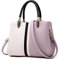FANDARE Elegante Damen Umhängetaschen Schultertasche Frauen Handtasche PU Leder Wasserdicht für Büro Einkauf Arbeitstasche Reisen Henkeltaschen Crossbody Bag Violett