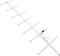HYS UHF 100W 7 Element Beam 70 cm Outdoor Portable Pre-Assembled Collapsible Yagi HT Antenna with U-Bolt for 430Mhz Ham Mobile Digital Radio/Motorola Repeater