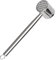 Fleischklopfer Edelstahl, Schnitzelklopfer Doppelseitig, Fleischhammer, Meat Tenderizer für Schnitzel, Steak, Rindfleisch 26 cm Lang