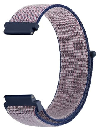 Tobfit Bracelet de rechange réglable en nylon pour Amazfit GTR 2/GTR 3/GTR 4, Amazfit GTR 47 mm, GTR 3 Pro/GTR 2e/Stratos 3/Stratos 2s/Cheetah Pro/Bip 5, homme et femme (Midnight)