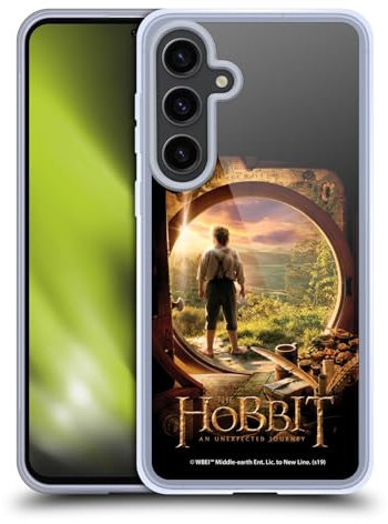 Head Case Designs Offizielle The Hobbit An Unexpected Journey Hobbit in der Tür Schluessel Kunst Gelhülle [Militärischer Schutzgrad] Kompatibel Mit Samsung Galaxy S24+ 5G Und Kompatibel Mit MagSafe