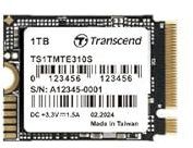 Transcend M.2 NVMe SSD 1TB 2230 PCIe Gen4x4 Max Read: 5,000MB/s Max Write: 3,500MB/s M Key TS1TMTE310S