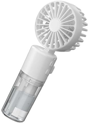 Gkumgwo Personal Water Mister Fan | Handheld Misting Cooler Fan - Spray Water Mist Fan With Lanyard for Traveling, Beach, Camping, Hiking