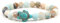 Club Ocean Turtle Tracking Bracelet (mattierter Stein)