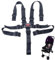 JRYXDS 5 Punkt Gurt Sicherheitsgurt Hochstuhl Multifunktional Kinderschutzgurt Hochstuhl Gurt für Buggy, Kinderwagen und Hochstuhl, Kindersitz, hochstühle gurt für hochstuhl gurt für hochstuhl (B)
