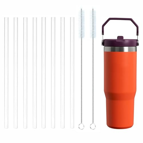 Reusable Drinking Straw Replacement for Stanley (Stanley Iceflow 30oz)