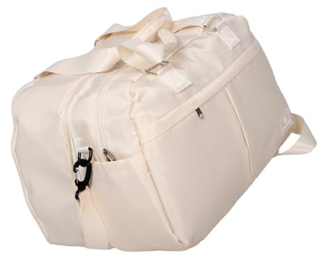 Milisten Reisehandtasche großer Rucksack reisegepäck Sporttasche wochenendtasche Strandtasche Seesäcke für Männer Reisetasche Damen Seesack für Reisemänner Seesack Herren Oxford-Stoff Beige