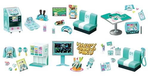 Reement Hatsune Miku Miku Karaoke 1 Box, ca. H 4,7 x B 5,7 x T 18,5 cm (120 x 145 x 185 mm), ATBC-PVC, ABS