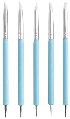 Nail Dotting Tool – 5 Pieces Stra Nail Tipped Rhinestone Tool | Pottery Polish Nail Tool, Dotting Pen, Pottery Polish Polish & Decoration Products, Point Drill Pen For Young, Ol