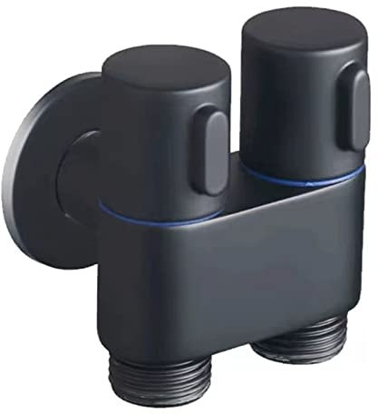 Valvola per rubinetto doccia a doppio controllo con doppia uscita rubinetto per lavatrice 2 in 1 out