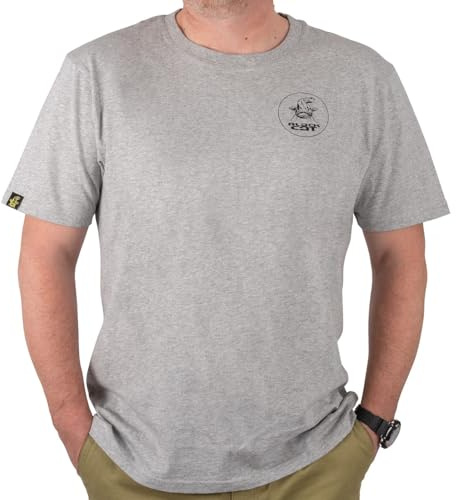 Black Cat Grey Marl T-Shirt - Angelshirt