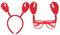 Beaupretty Serrage-Tête Adorable Crabe Lunettes de Soleil pour Garçon et Filles et Adultes Accessoire de Fête Coloré 2 Pièces Confortable et Événements