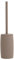 Södahl Mono Klobürste, Toilettenbürste, WC Bürste aus Steinzeug, WC-Garnitur mit Bürste und Klobürstenhalter, Durchm. 9 cm, Höhe 40 cm, Taupe