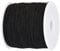 WedDecor 2MM 10M Round Elastic Cord, for Sewing Mask Elastic Band, 10 Metres DIY Soft Braided Sewing Elastic Rope, DIY Clothes Making Sewing & Knitting, Arts & Crafts, Black Elastic Cord